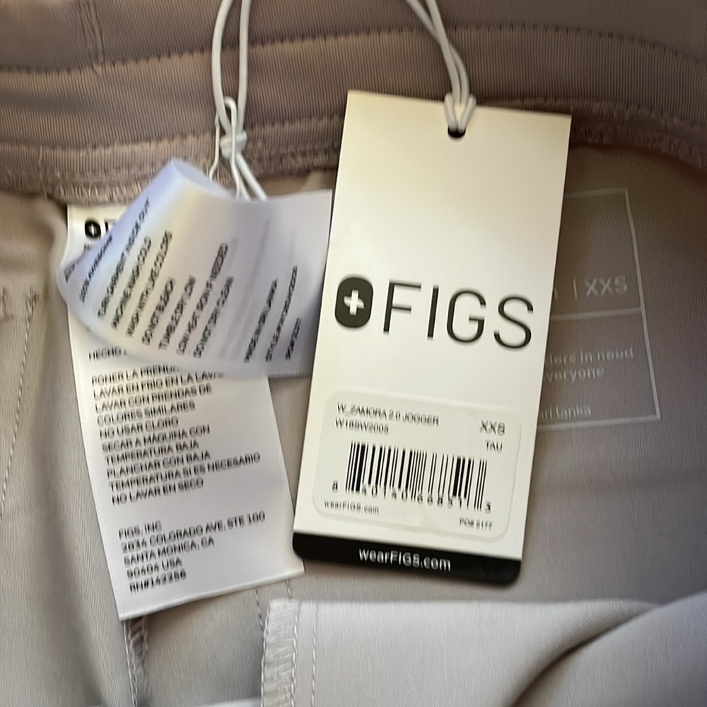 FIGS Zamora 2.0 Jogger Scrub Pants‎ XXS TAU color - Picture 4 of 5